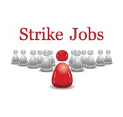 Strike Jobs Branded logo