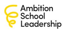 Ambition School Leadership - Email logo